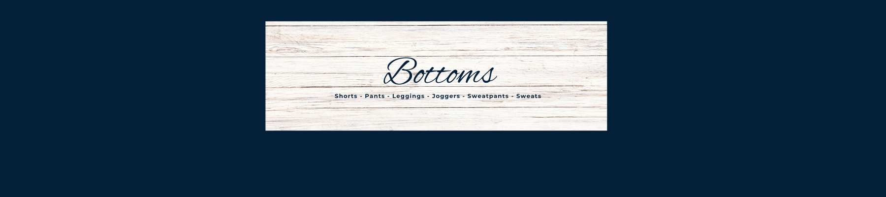 Bottoms