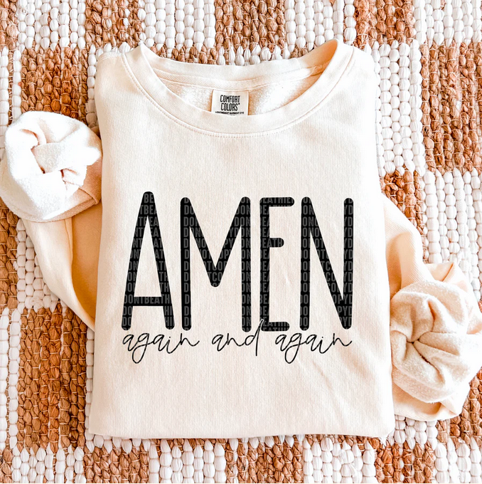 Amen Again and Again (Black)