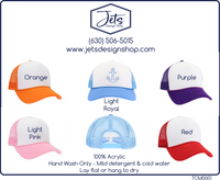 Anchor C.C. Embroidered Foam Trucker Hat
