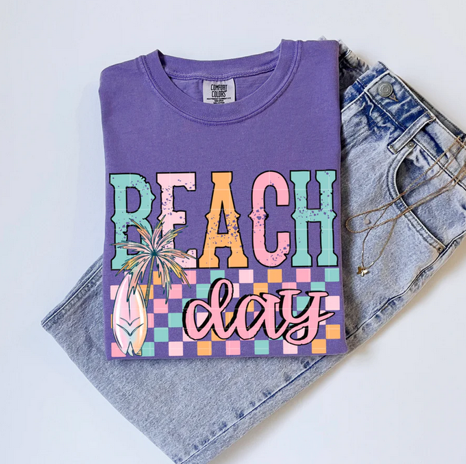 Beach Day Checkered