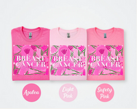 Breast Cancer Awareness (Modern Flowers)