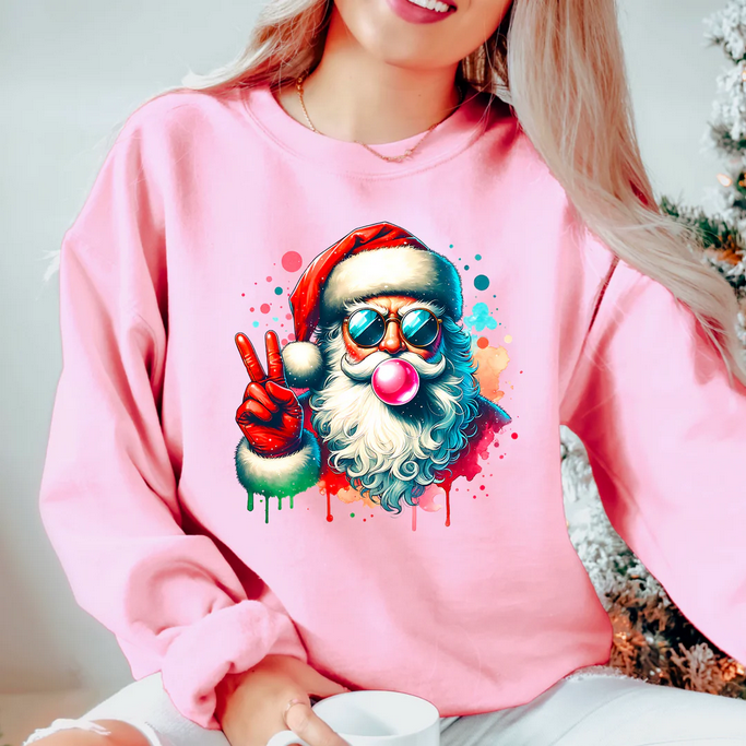 Bubble Gum Santa