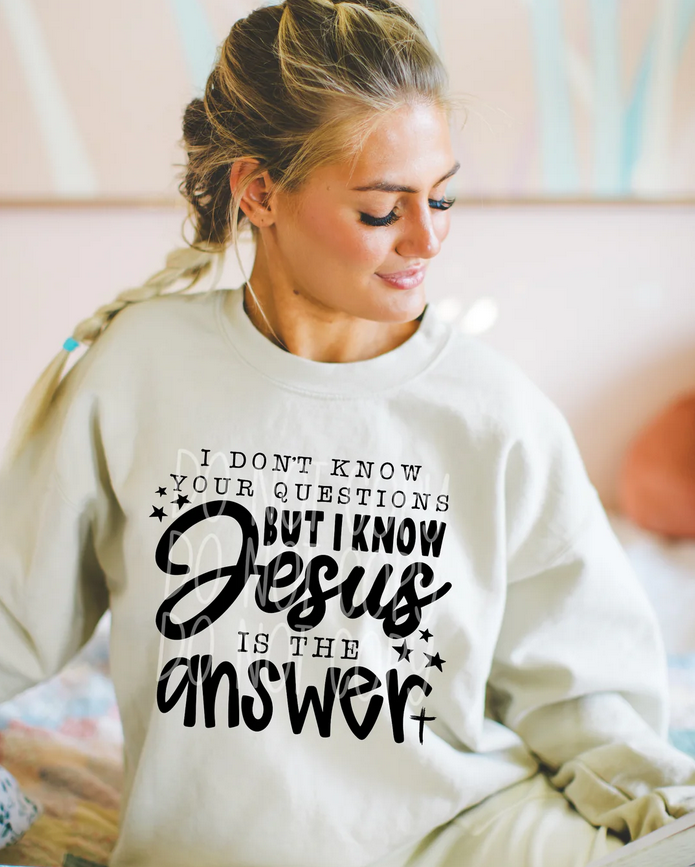 But I Know Jesus Is The Answer