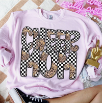Cheer Mom (Checkered Leopard)