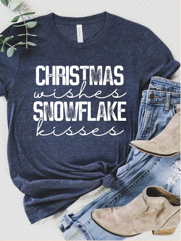 Christmas Wishes and Snowflake Kisses