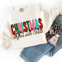 Christmas Begins With Christ