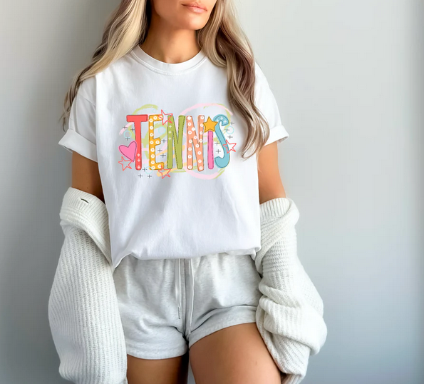Colorful Sports - Tennis