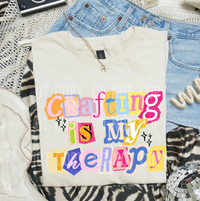 Crafting Is My Therapy