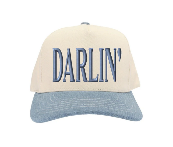 Darlin' C.C. Embroidered Trucker Hat