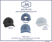 Denim C.C. Ball Cap