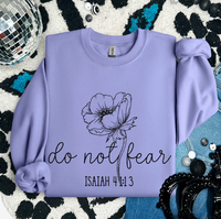 Do Not Fear Isaiah 41:13 (Black)