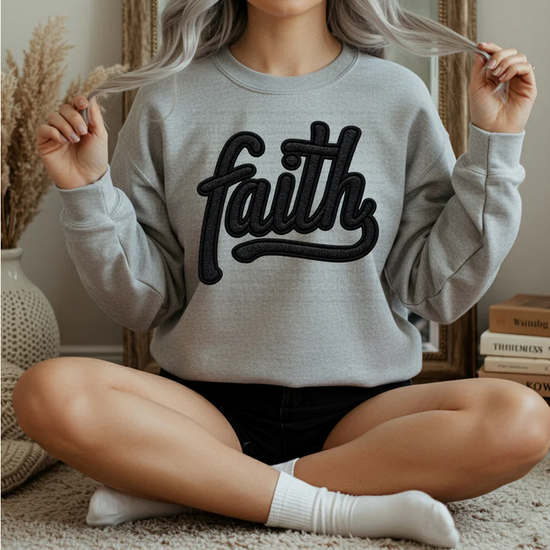 Faith Faux Embroidery