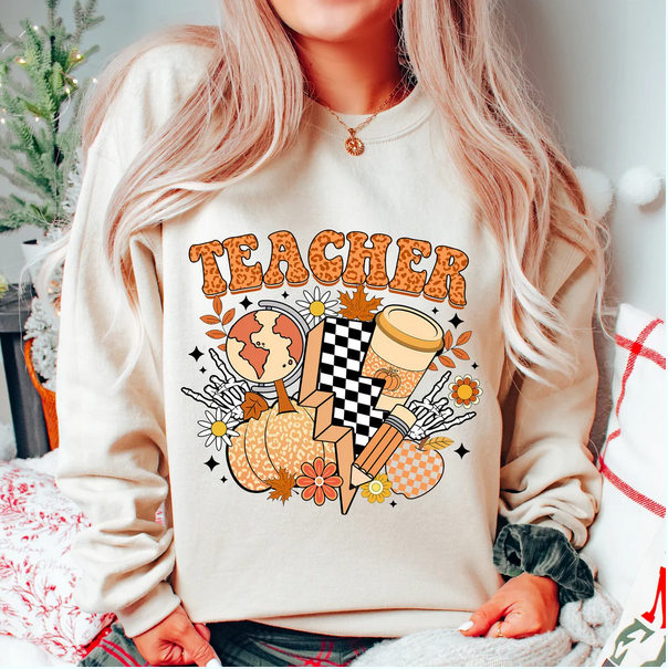 Fall Groovy Teacher