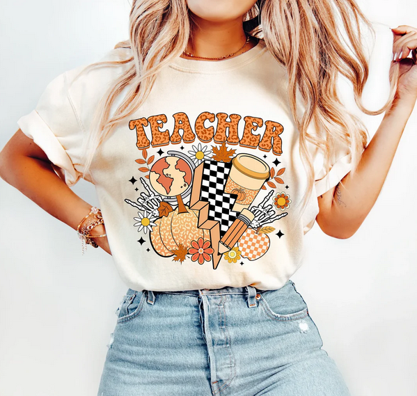 Fall Groovy Teacher