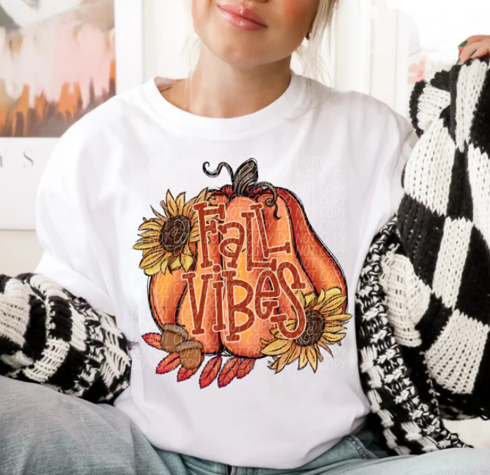 Fall Vibes Pumpkin