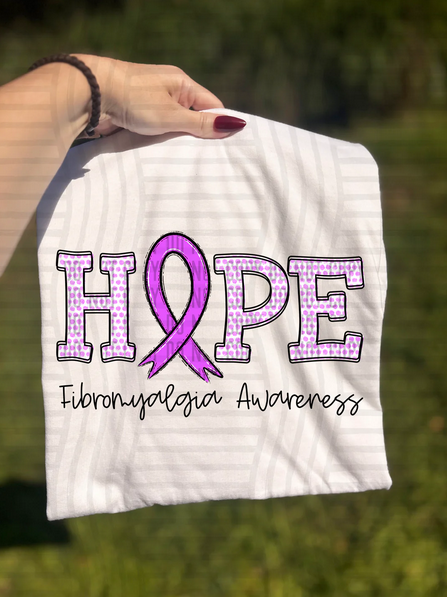 Fibromyalgia Arthritis Awareness Ribbon-Hope