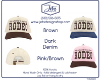 First Rodeo C.C. Embroidered Trucker Hat