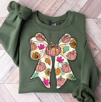 Pumpkin Coquette Bow