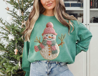French Knot Snowman (Yarn)
