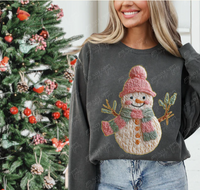 French Knot Snowman (Yarn)