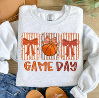 Game Day Basketball-Bows