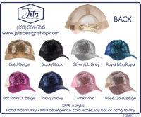 Glitter C.C. Trucker Ball Cap