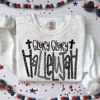 Glory Glory (Hallelujah)-(Black)