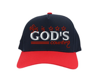 God's Country C.C. Embroidered Trucker Hat