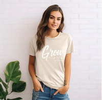 Grow Through What You Go Through (White)