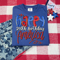 Happy 250th Birthday America