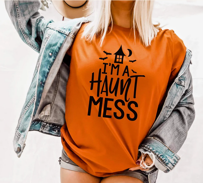 I'm a Haunt Mess (Black)