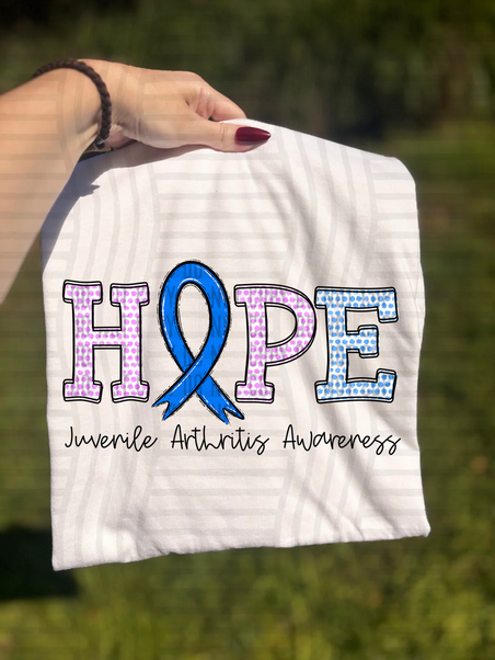 Juvenile Arthritis Awareness Ribbon-Hope