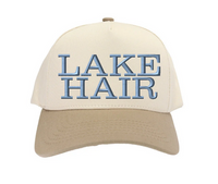Lake Hair C.C. Embroidered Trucker Hat