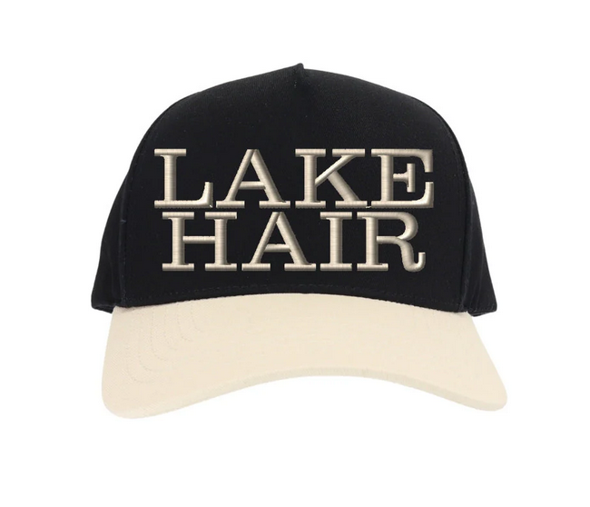 Lake Hair C.C. Embroidered Trucker Hat