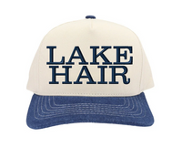Lake Hair C.C. Embroidered Trucker Hat