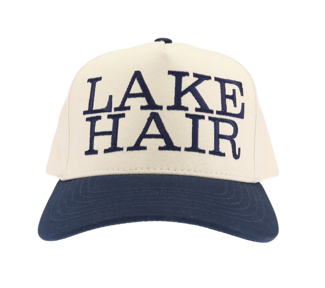 Lake Hair C.C. Embroidered Trucker Hat