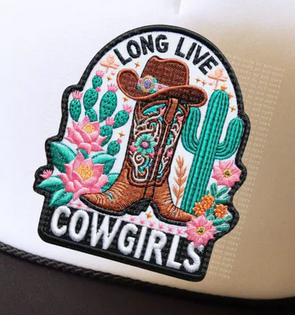 Long Live Cowgirls (Left Chest)