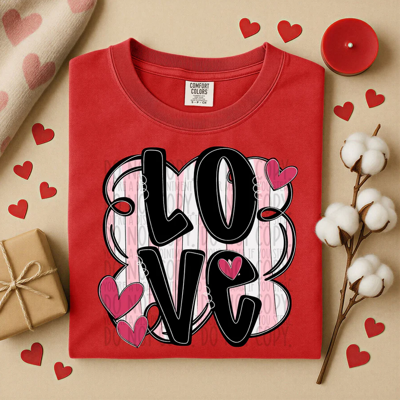 Love Doodle (With Hearts)