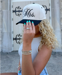MRS. C.C. Embroidered Trucker Hat