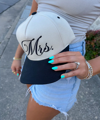 MRS. C.C. Embroidered Trucker Hat
