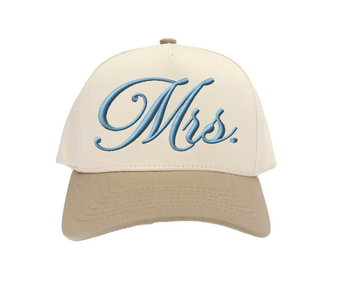 MRS. C.C. Embroidered Trucker Hat