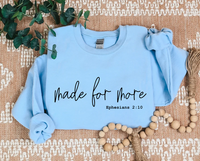 Made For More (Ephesians 2:10) (Black)