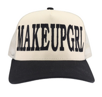 MakeUpGrl C.C. Embroidered Trucker Hat