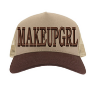 MakeUpGrl C.C. Embroidered Trucker Hat