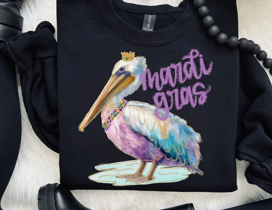 Mardi Gras Pelican