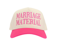 Marriage Material C.C. Trucker Hat