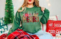 Merry Christmas (Leopard & Checkered)
