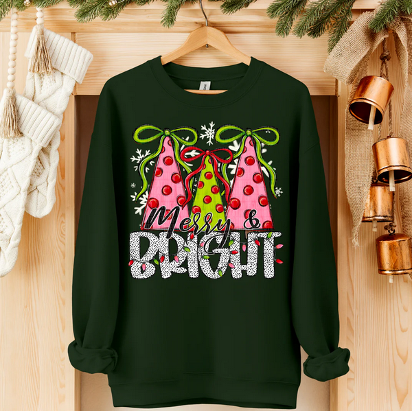 Merry & Bright (Cone Trees)