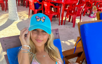 Multicolor Abstract Butterfly C.C. Ball Cap