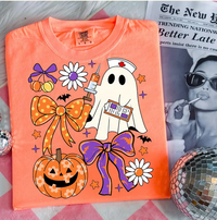 Nurse Coquette Halloween Collage